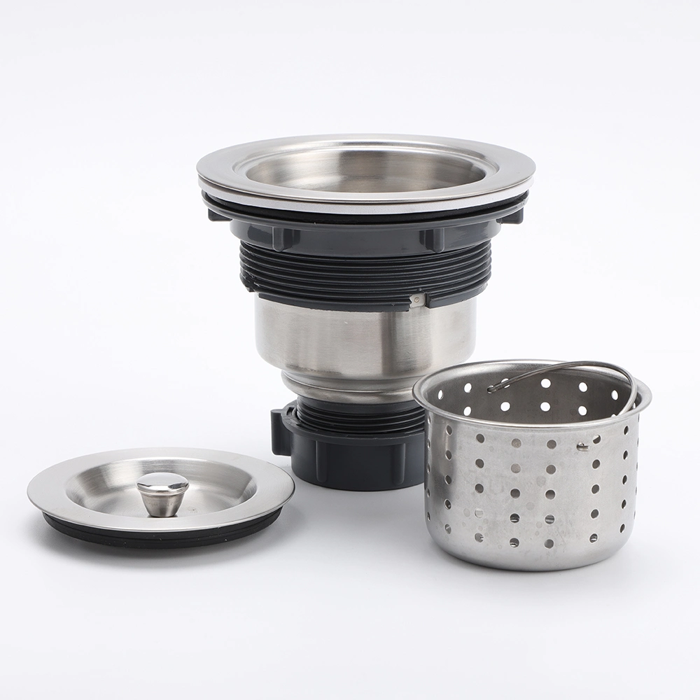 High Quality Kitchenware Basin Accessories Stainless Steel Basin Waste Strainer Kitchen Sink Basket Strainer