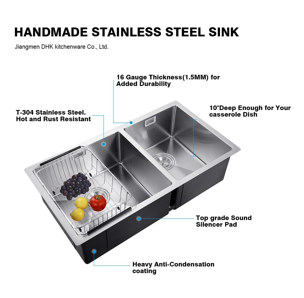 High Quality Kitchenware Basin Accessories Stainless Steel Basin Waste Strainer Kitchen Sink Basket Strainer