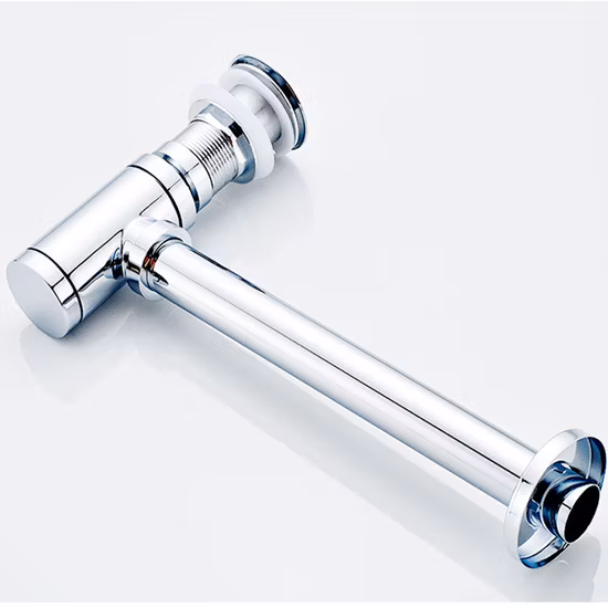High Quality Bathroom Brass G 1 7/8′ ′ Size Chrome Plated Wash Basin Waste P Bottle Trap
